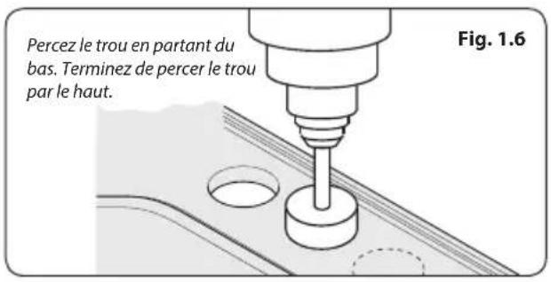 NODOR NorGranite 78.50 1B BK - Délimiter l'ouverture - 1
