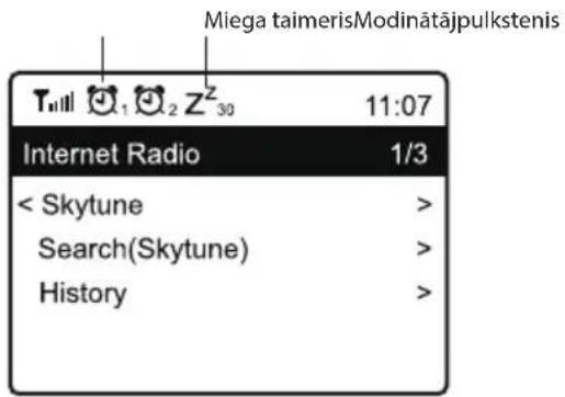 ECG B.BOLD 3200 Cubo - MIEGA TAIMERA IESTATIJUMI - 2