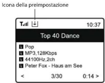 ECG B.BOLD 3200 Cubo - Preselezioni di stazioni - 2