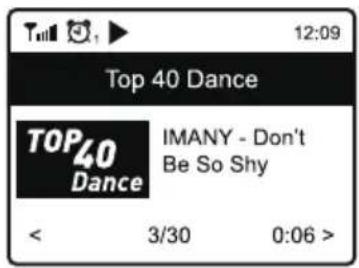 ECG B.BOLD 3200 Cubo - Interneta radio staciju atskaņošana - 1