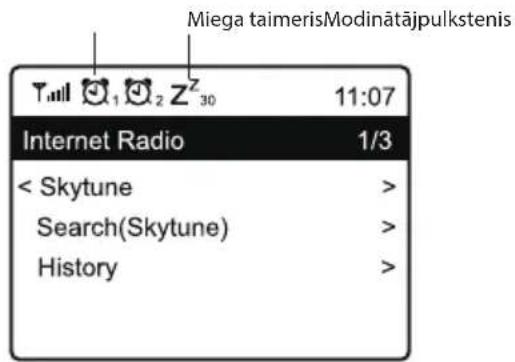 ECG B.BOLD 7200 Intero - MIEGA TAIMERA IESTATIJUMI - 2