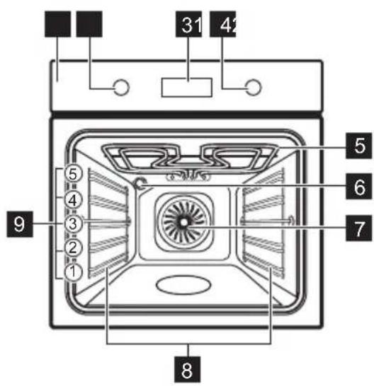 ELECTROLUX KOFDP46H - Vue d'ensemble - 1