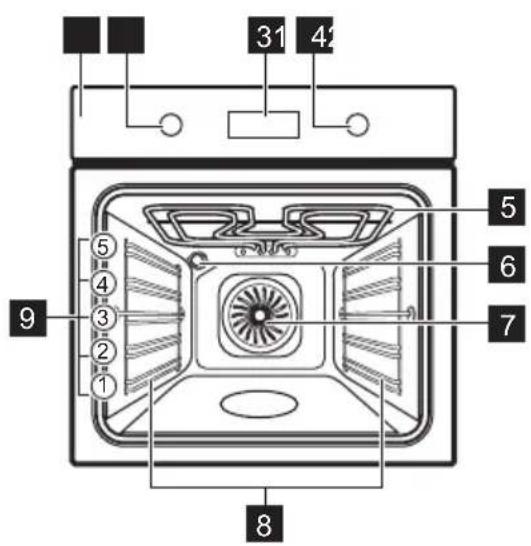 ELECTROLUX KOFDP46H - Gesamtansicht - 1