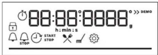 ELECTROLUX KOFDP46H - Indicadores de pantalla - 1