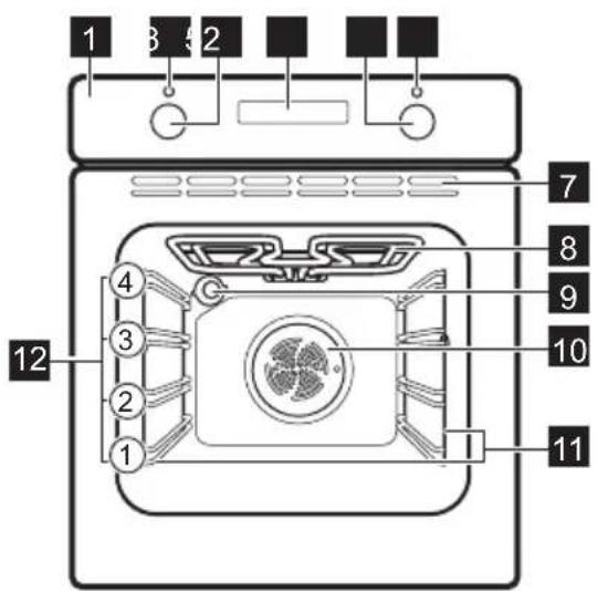 ELECTROLUX KOFGC40BK - Gesamtansicht - 1