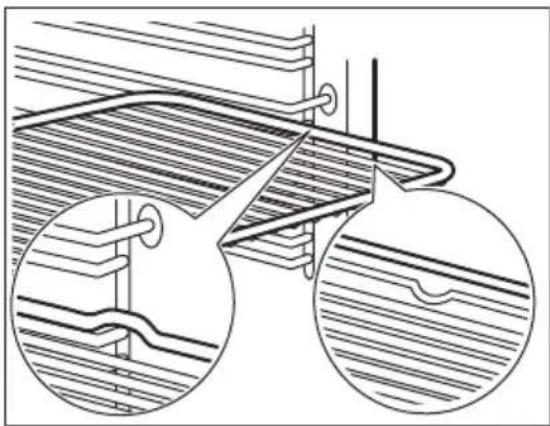 ELECTROLUX EOFDP46BK - Grille métallique: - 1