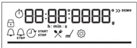 ELECTROLUX EOFDP46BK - Displejs - 1