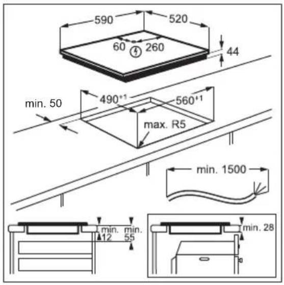 ELECTROLUX EIS62453 - CkIonyBaHbe - 2