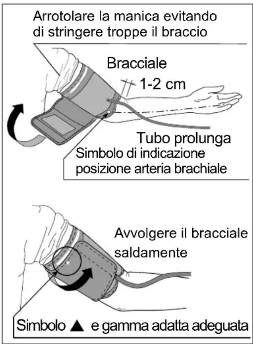 A&D UA-767F - Applicazione del bracciale - 1