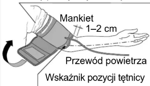 A&D UA-767F - Zakładanie mankietu - 1