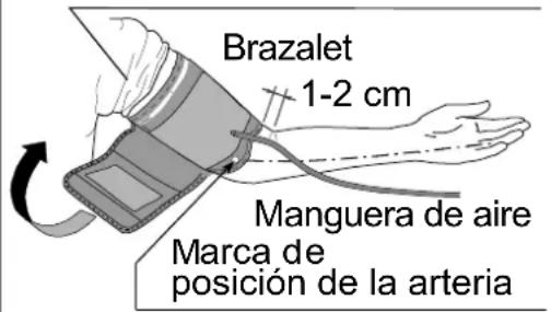 A&D UA-767F - Cómo colocar el brazalete - 2