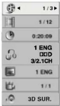LG DV164EM - Displaying Disc Information on-screen - 1