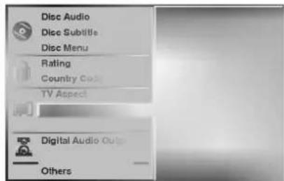 LG DV7711EM - Menu Language - 1