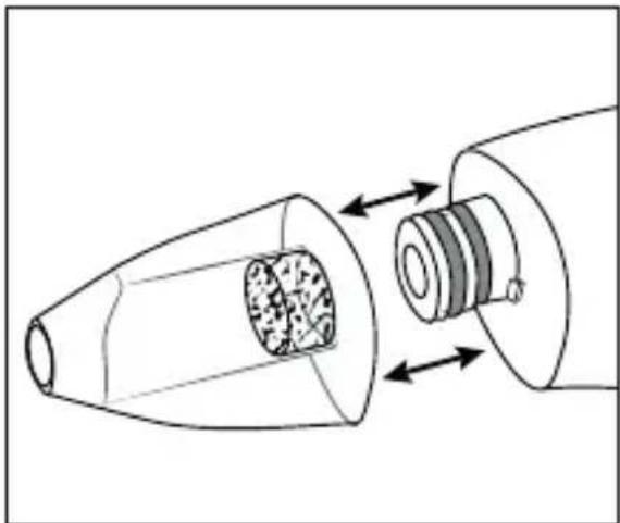 SILVERCREST SPR 600 A1 - Montarea accesoriiului cu filtru - 2