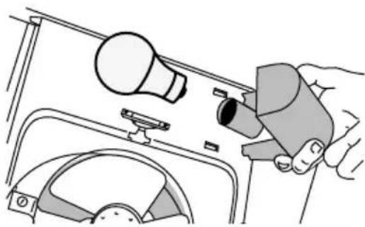 IKEA LAGAN 304.660.02 - Remplacement de l'ampoul DEL - 1