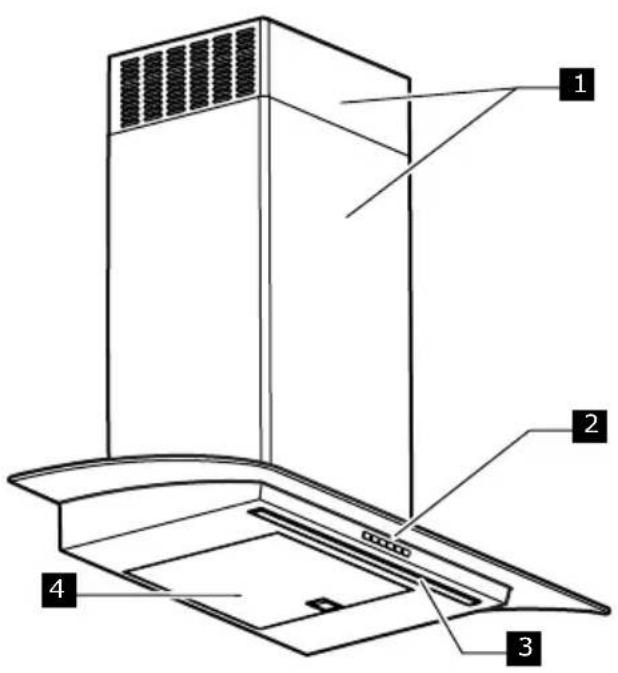 IKEA UNDANTAG 904.621.43 - Description de l'appareil - 1
