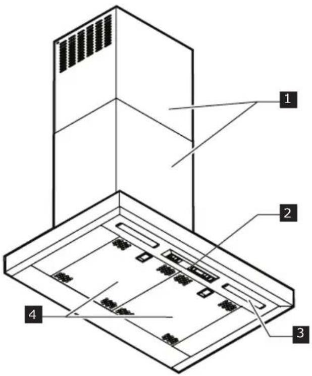 IKEA VINSTGIVANDE 504.660.01 - Description de l'appareil - 1