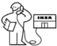 IKEA FÖLJANDE 205.217.06 - So erreichen Sie unseren Service - 1
