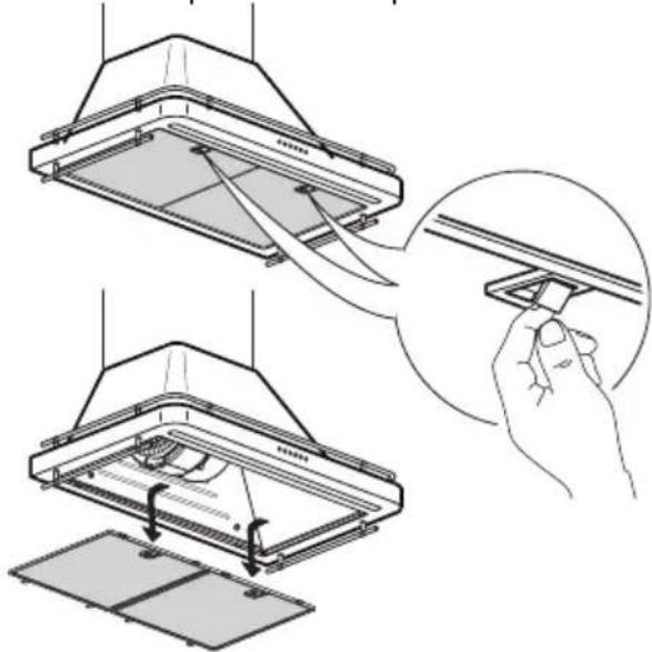 IKEA FÖLJANDE 205.217.06 - Manutenzione del filtro antigrasso: - 1