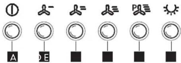 IKEA FÖLJANDE 205.217.06 - Bandeau de commandes - 1