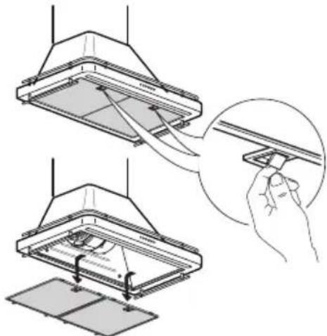 IKEA FÖLJANDE 705.217.04 - Wartung des Fettfilters - 1