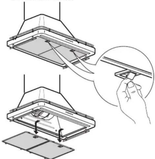 IKEA FÖLJANDE 705.217.04 - Grease filter maintenance: - 1