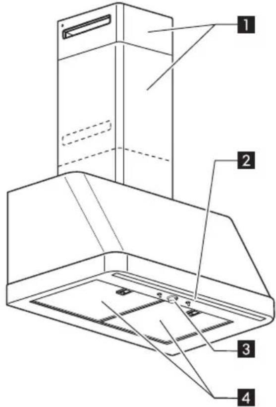 IKEA FOKUSERA 805.269.99 - Descrizione dell'apparecchio - 1