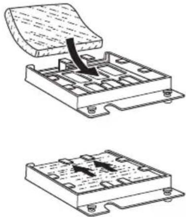 IKEA MATÄLSKARE - Entretien du filtré à charbon (si la hotte est installée en mode recyclage) - 1