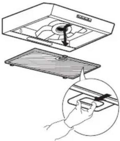 IKEA LAGAN 703.921.94 - Grease filter maintenance: - 1