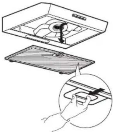 IKEA LAGAN 703.921.94 - Wartung des Fettfilters - 1