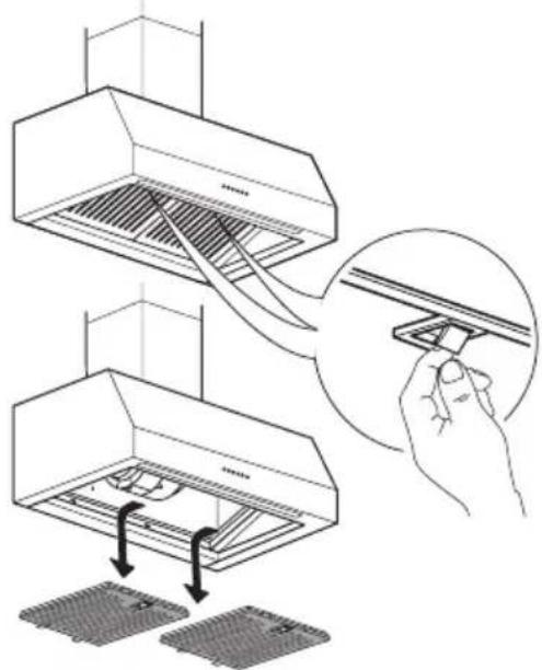 IKEA UPPFRISKANDE 205.270.20 - Grease filter maintenance: - 1