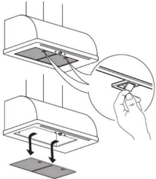 IKEA FULLSTÄNDIG 805.270.17 - Grease filter maintenance: - 1