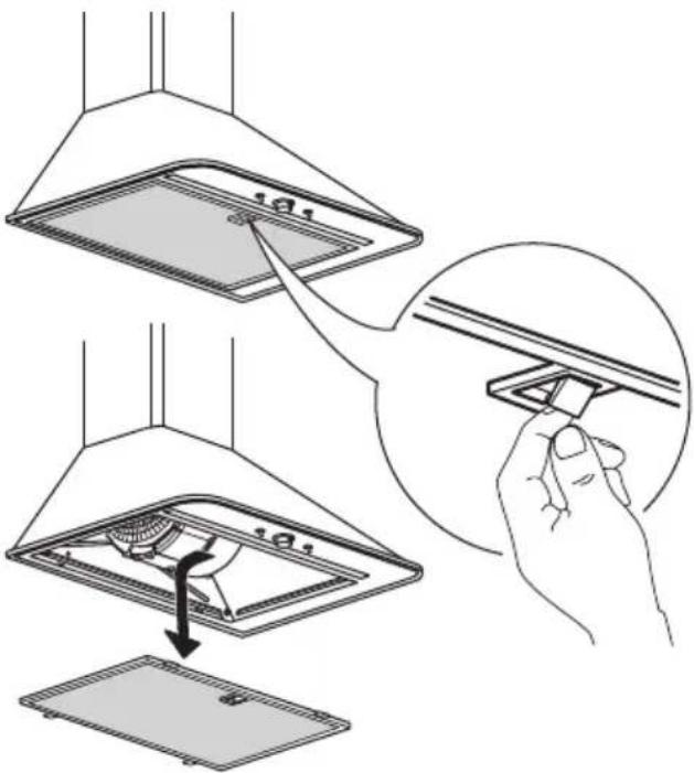 IKEA MATTRADITION 003.688.09 - Grease filter maintenance: - 1