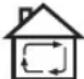 IKEA UNDERVERK 003.922.96 - Recirculation mode (see symbol - 1