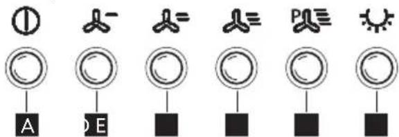 IKEA OMNEJD 105.217.35 - Bandeau de commandes - 1