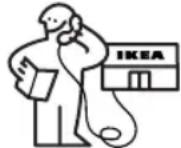 IKEA UNDERVERK 203.922.95 - Come contattarsi se avete bisogno del nostro intervento - 1
