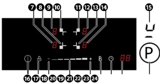 Veripart VPVKP4ZF2 - PANNEAU DE COMMANDE - 1