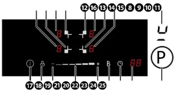 Veripart VPIBKP60F1 - BEDIENFELD - 1