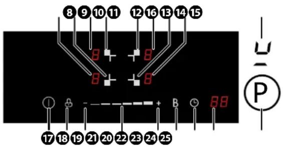 Veripart VPIBKP60F1 - OPERATING PANEL - 1