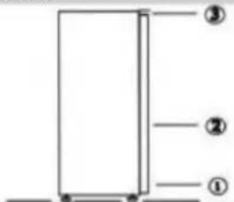 HAIER HATL 174 DE - Inverser la porte de l'appareil - 4