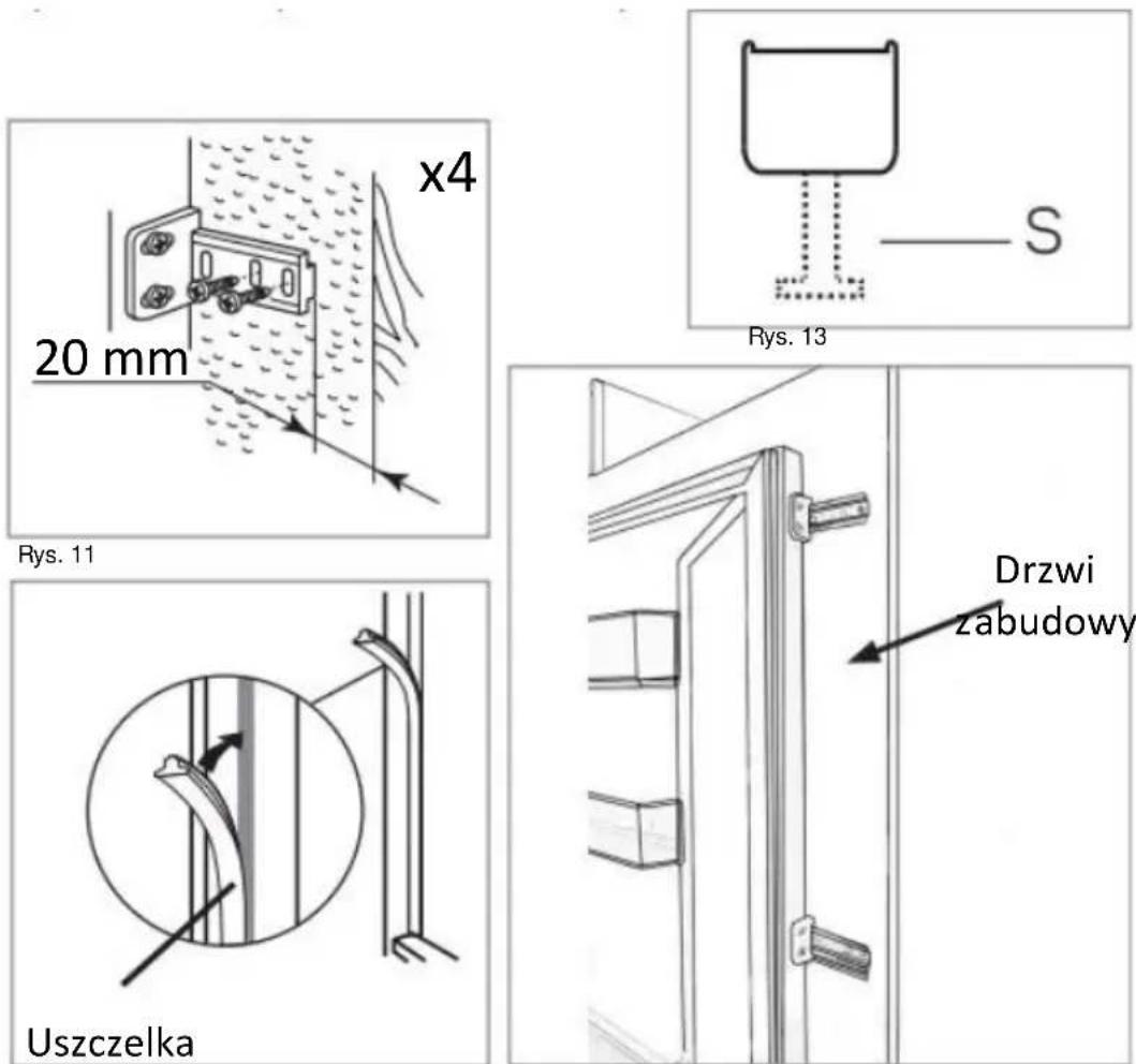 HAIER HATL 174 DE - Montaż drzwi maskujących - 1