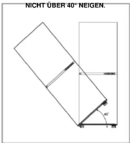 HAIER HATL 174 DE - Vorbereitung für die Installation - 1