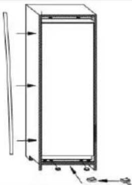 HAIER HATL 174 DE - Installation into the cabinet - 5
