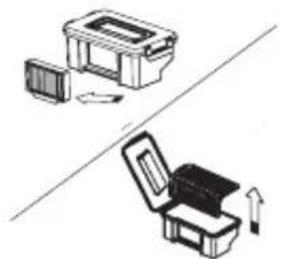 EZICLEAN iMap A100 - Cleaning the dust pan and filter - 3