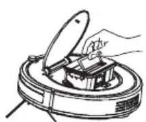 EZICLEAN iMap A100 - Cleaning the dust pan and filter - 1