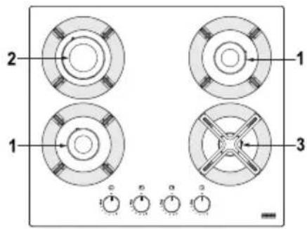 FRANKE FHMF 604 4G C WH - VISTA D'INSIEME - 2