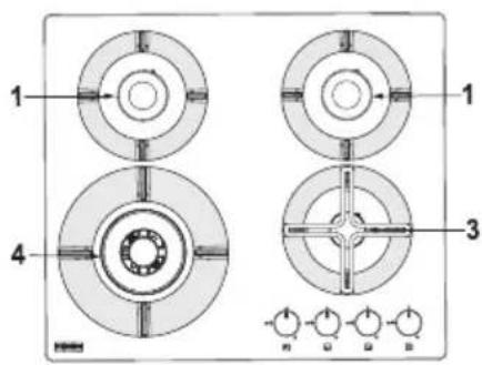FRANKE FHMF 604 4G C WH - ПЕРІАНΨΗ - 1