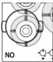 FRANKE FHMF 604 4G C OY - Burner Pan bottom min-max. (recommended) - 2