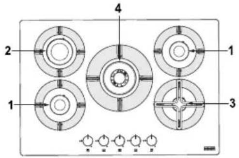 FRANKE FHMF 604 4G C OY - NEPIAHPSH - 3