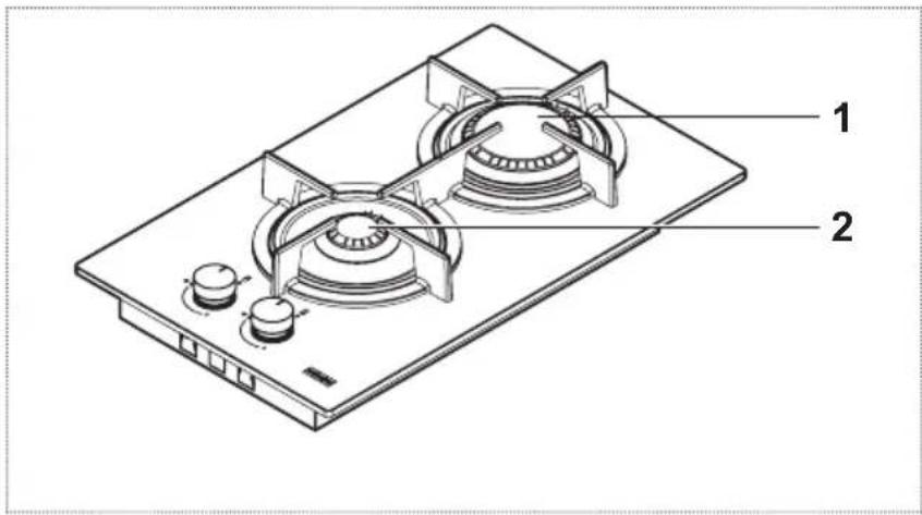 FRANKE Crystal FHCR 302 2G HE - Parameter Waarde Afmetingen (mm) - 1